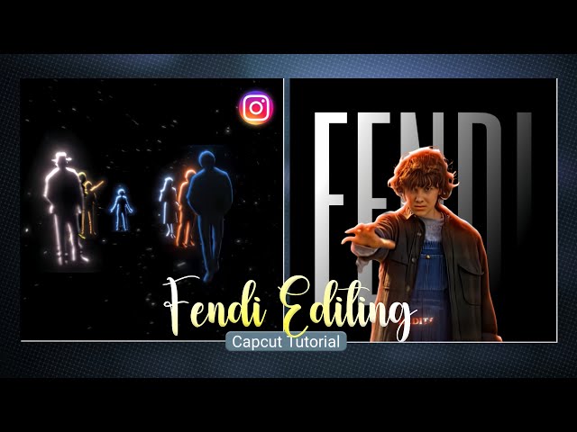 FENDI Trend Editing Tutorial On Capcut | Capcut Template 
