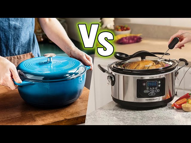 Dutch Oven VS Slow Cooker | Which One is Worth It?