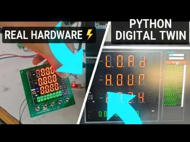Python GUI vs. Real Hardware: MFM Block Display Replica💻🥳🛜