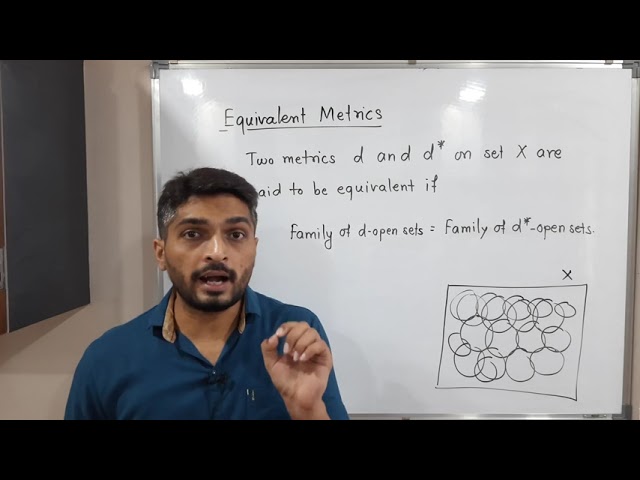 Metric Spaces | Lecture 60 | Equivalent Metrics