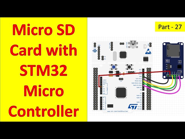 How to Interface Micro SD Card with STM32 Nucleo + FATFS (Complete Guide)