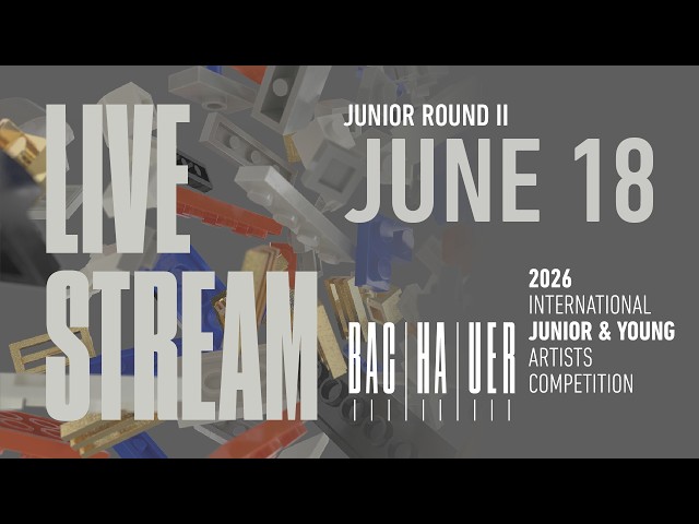 JUNIOR QUARTERFINAL ROUND 2 AND FINALIST ANNOUNCEMENT June 18, 2026