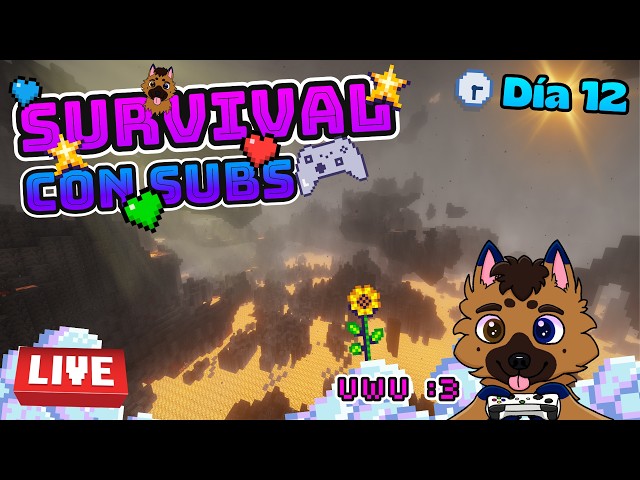 Jugando MINECRAFT CON SUBS | Día 12 | Explorando El Nether!!!