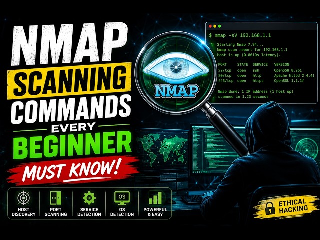Nmap Scanning Commands You Should Know