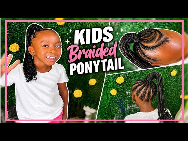 Kids Braid Ponytail Tutorial