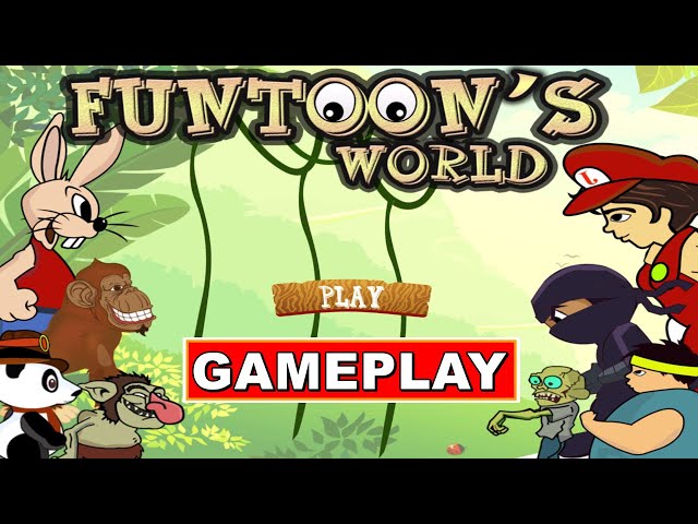 FUNTOONS WORLD - GAMEPLAY (PS5) NO COMMENTARY - SERGIO GAMER