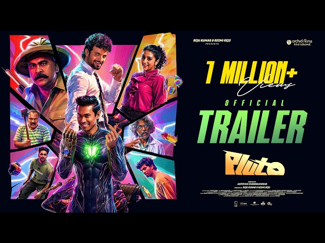 PLUTO Official Trailer|Neeraj Madhav,Althaf Salim,Aju Varghese,Aarsha Baiju|Adithyan Chandrashekar