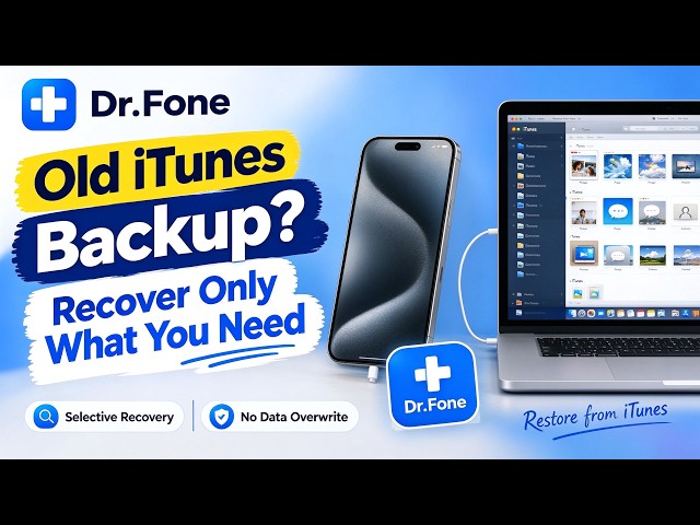 How to Restore iPhone from iTunes Backup (Without Losing Data)