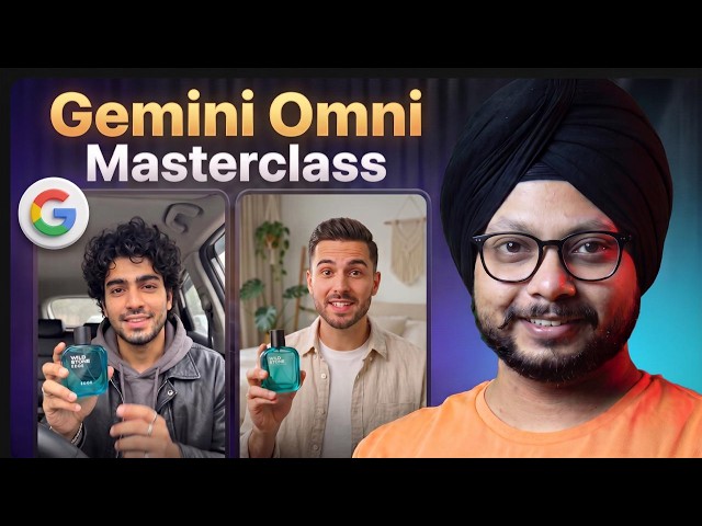 Make Pro Video Ads With Gemini Omni (Free Masterclass)