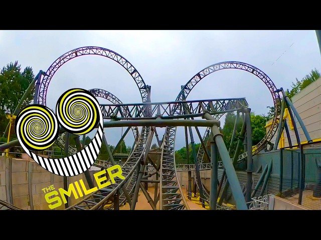 The Smiler Roller Coaster! World Record Most Inversions! Alton Towers - Multi Angle POV