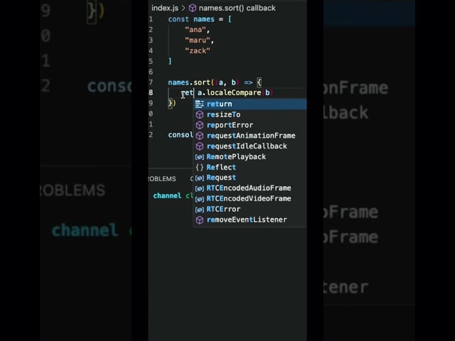 Aprende a dominar el método SORT para ordenar datos en un array 🤓 | #javascript #programming #code