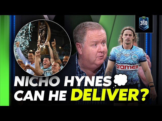 Can Nicho Hynes win another premiership? 👀 The panel's brutal Sharks' halfback verdict 🦈 | NRL 360
