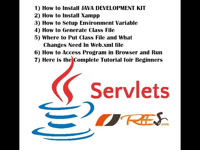 Running Java Servlet Program part 1 - Installing JDK