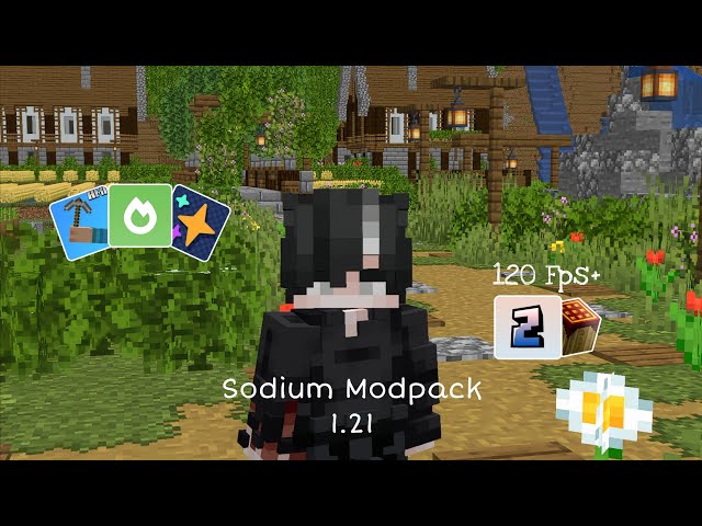 Sodium Modpack Minecraft 1.21 || Fps Boost+ Pojav Launcher