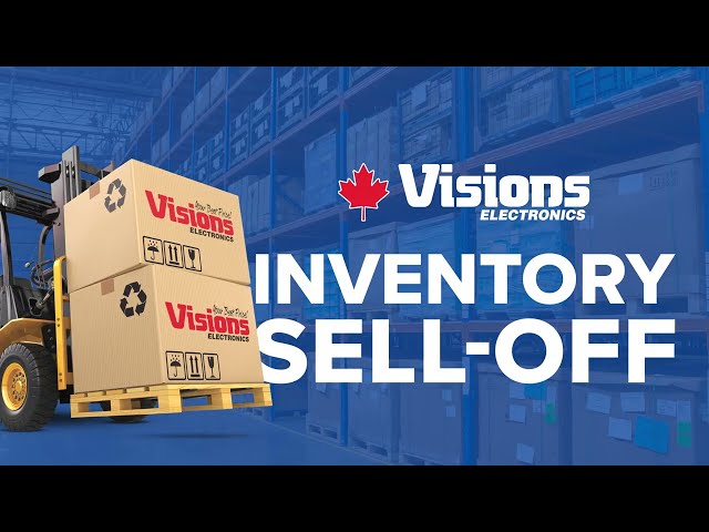 The Inventory Sell-Off is On Now at Visions Electronics! It's All Been Reduced! #sale #liquidation