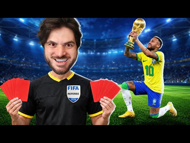 I BECAME A CROOKED SOCCER REFEREE AND I'M GOING TO CHEAT TO HELP BRAZIL WIN THE WORLD CUP!