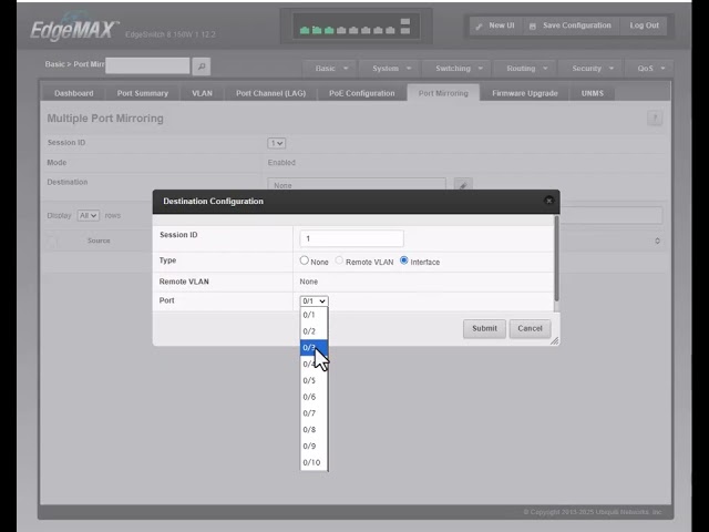 How to Configure Port Mirroring on a Ubiquiti EdgeSwitch Using That Legacy Interface Trick