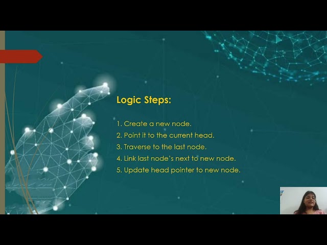 Circular Linked List - Insert at front