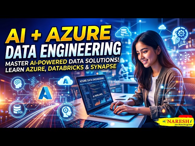 Azure Data Engineer with AI Full Roadmap for Beginners 2026 | AI Jobs 2026  | Azure  |  Naresh IT