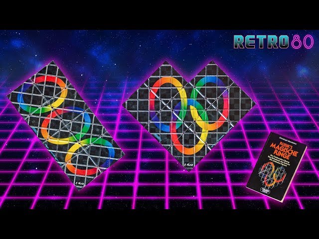Retro80 #03 🧩 Rubik's Magic 3D Puzzle Solved