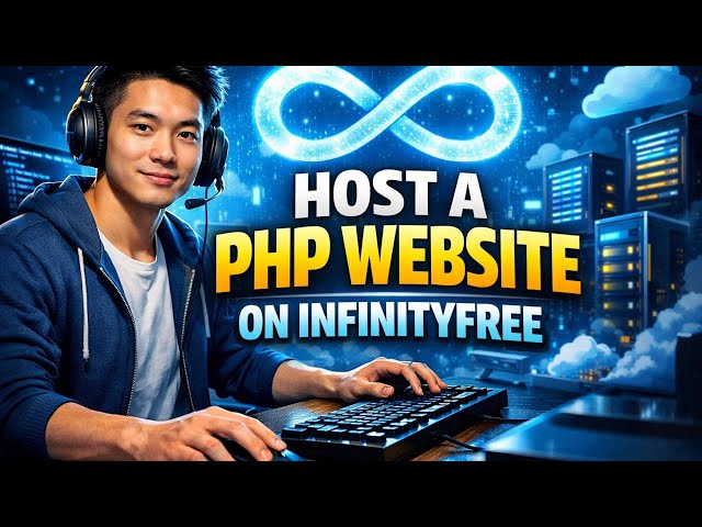 How to HOST a PHP WEBSITE on InfinityFree (Step by Step)