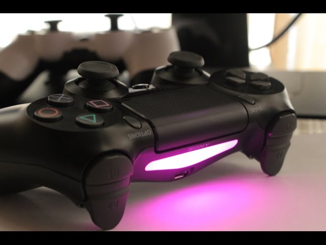 Cómo cambiar el color de la barra de luz de tu mando de PS4 (fácil) (¡7 colores!)