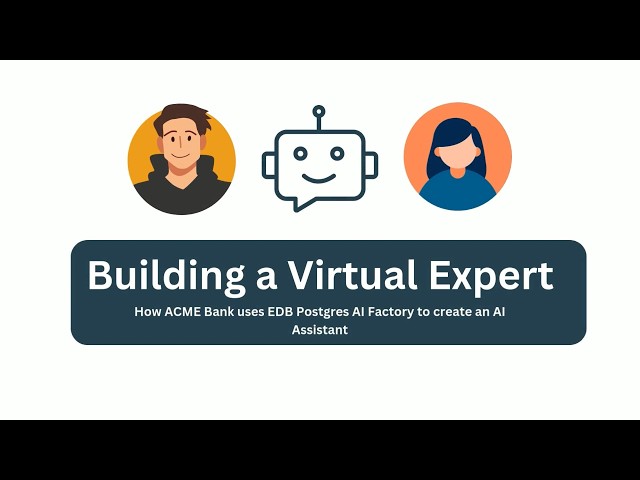 How to Build a Virtual Chat Assistant as an Internal Knowledge Base in PostgreSQL | EDB Postgres AI