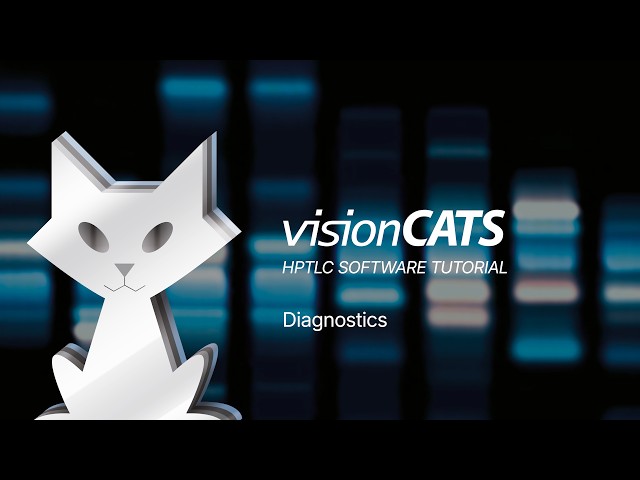 visionCATS HPTLC Software Tutorial: Diagnostics