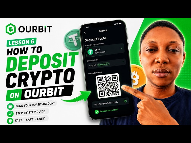 Cómo depositar criptomonedas en Ourbit: financia tu cuenta de Ourbit con cripto