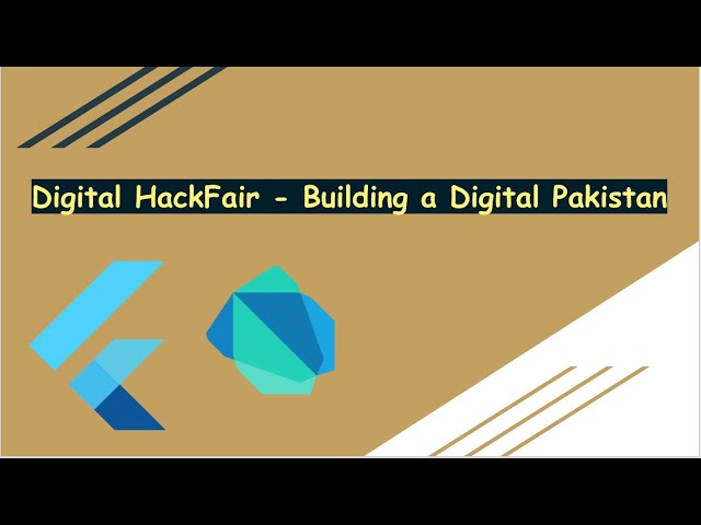 My Participation in Flutter Digital HackFair Hackathon by Devpost | Building a digital Pakistan