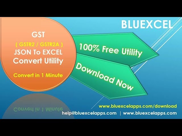 GST JSON to EXCEL Converter