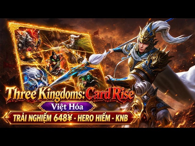 Experience 300: Three Kingdoms:Card Rise VH (X7Game) 648¥ - RARE HERO - Gold – Vp [HEOVKT]