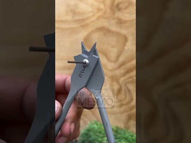 Two drill bits, one rivet, and a brilliant idea #WorkshopHack #ImprovisedTool #SmartIdea
