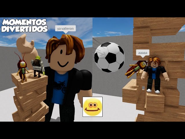JENGA MOMENTOS DIVERTIDOS (ROBLOX)