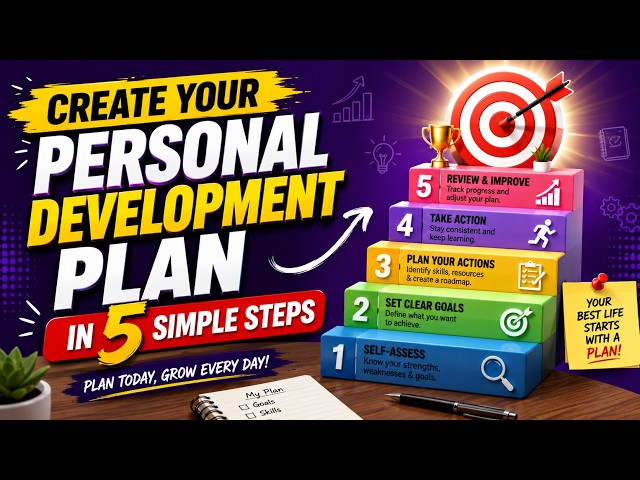 Create Your Personal Development Plan in 5 Simple Steps