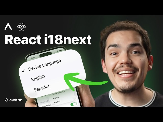 react-i18next in React Native & Expo
