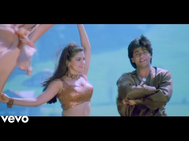 Kathai Aankhon Wali Ek Ladki 4K Video Song | Duplicate | Shah Rukh Khan, Juhi Chawla | Kumar Sanu