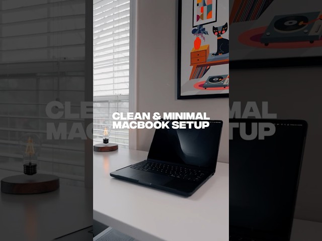 Clean & Minimal M4 Max MacBook Setup