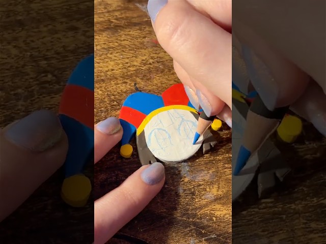 ˚✧₊:*☆ Restocking My Pomni Clay Pins˚✧₊:☆ #tadc #theamazingdigitalcircus #pomni #claypins