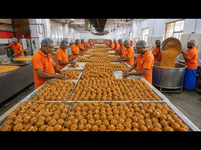 From Flour to Naivedyam Laddus | Mahavir Mandir Mega Kitchen, Patna