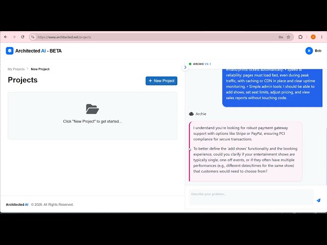 Stop Scoping Projects Manually: Meet Archie Your AI Software Architect.