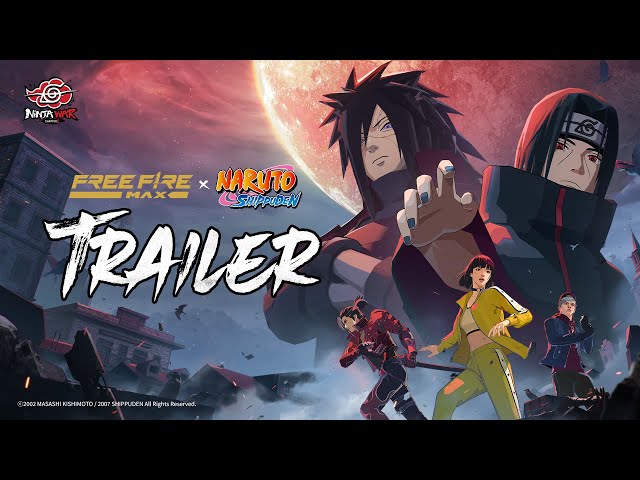 Trailer | Free Fire MAX x NARUTO SHIPPUDEN | Free Fire MAX Official