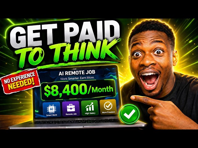 This AI Opportunity Pays Up to $8,400/Month? (Apply Now) Anyone Can Apply