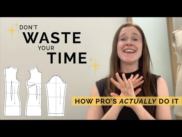 The Video I Will NEVER Do: How to Draft a Bodice Block
