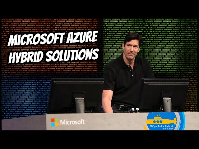 OPS100 ITOps Talks: All Things Hybrid - Mark Russinovich Microsoft Azure Hybrid Solutions