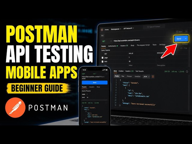 How to enable API testing with Postman for mobile backend calls - Beginner Guide