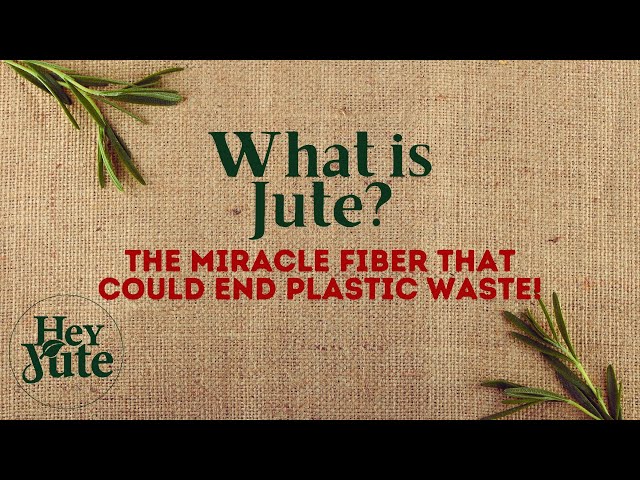 What is Jute? The Sustainable Fiber Saving the Planet! | HeyJute FAQs by VJ Bala