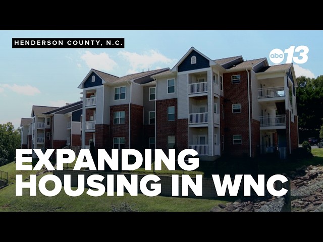 New funding to expand housing in western North Carolina