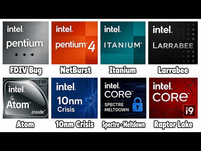 EVERY FAILED INTEL CPU EXPLAINED IN 10 MINUTES