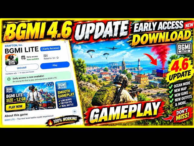 BGMI LITE Early Access Download Kaise Kare? Full Gameplay + APK Install (2026)#rdxabhigaming